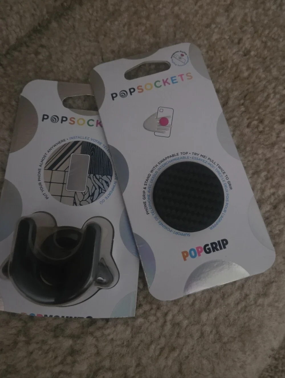 NWT Popsockets Popgrip And Popmount Bundle